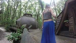 A Day At The Hostel In The Forest Youtube