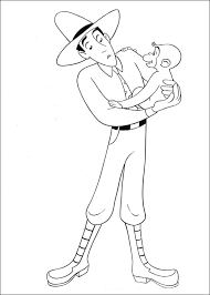 It will keep little hands busy on a rainy day, in a waiting room, or any time! Curious George Free Printable Coloring Pages 21
