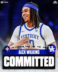 NEWS: Kentucky has landed Furman point guard Alex Wilkins, source told  @TheFieldOf68. The 6-5 guard led Furman in scoring (17.8 ppg) and assists  (4.7 apg) as a freshman.