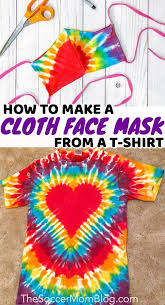 Making face masks may not be the family diy project of your dreams, but it's still a worthwhile way to spend an afternoon in lockdown. How To Make A Homemade Face Mask From A T Shirt