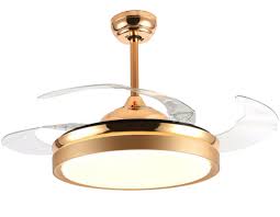 Aadvik 4 Blade Led Ceiling Fan With Remote Control And Light Kit Included Led Ceiling Fan Modern Ceiling Fan Ceiling Fan With Remote