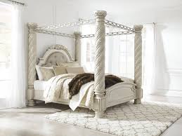 Thousands of items in stock. Ashley Cassimore B750 King Size Canopy Uph Bedroom Set 5pcs In Pearl Silver B750 58 56 97 31 36 93 2 Set 5