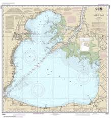 14850 Lake St Clair Nautical Chart