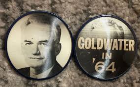 Купить vintage pin barry goldwater political elephant republican 1964  (295842961497), США