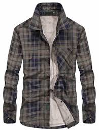 Carefully selected based on quality, practicality and style in equal measure, this exclusive collection of men's shirt jackets is sure to impress. Buy Chartou Men S Thermal Button Down Fleece Lined Flannel Plaid Twill Work Shirt Jacket Online Topofstyle