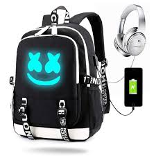 We collaborate at our 40,000 sq. Sale Marshmallow Backpack Luminous Smily Face Backpack Uhoodie