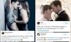 The author published an earlier serialised version of this story online with different characters as master of the universe under the pseudonym snowqueen's. Fifty Shades Freed Fans Are Left Sobbing Daily Mail Online