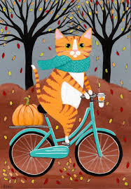 Cat Art By Meredith Seidl On Ryan Connors Usa Folk Art Painting Cat Painting