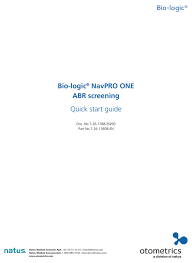 She enjoys hiking, gardening, cooking, baking, and spending time with her family and fur baby, leo. Otometrics Bio Logic Navpro One Quick Start Manual Pdf Download Manualslib