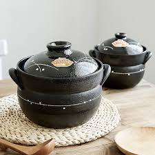 Clay pots are an affordable pot material which looks nice in many landscapes. Black Clay Cooking Pot Apollobox