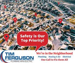 The company works with both home and . Tim Ferguson Plumbing Air And Electric Home Facebook