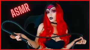 ASMR roleplay | SUCCUBUS helps you sleep | kisses - YouTube