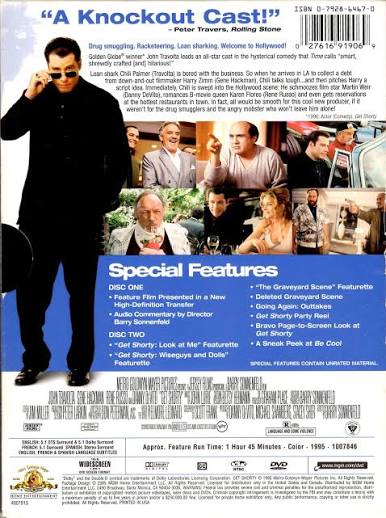 Get Shorty: Collector's Edition | DVD Database | Fandom