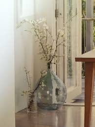 Put Flowers Like This In Glass Vase On Fireplace Vases Decor Interior Glass Floor Vase