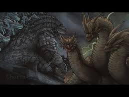 Check out amazing godzilla artwork on deviantart. Godzilla Arrives In Boston To Fight King Ghidorah Speed Draw Youtube