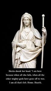 Hestia The Last Olympian Greek Gods And Goddesses Greek Pantheon Goddess Statue