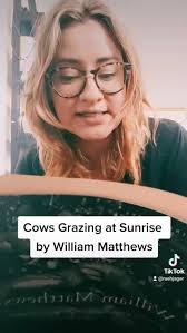 Cows Grazing at Sunrise by William Matthews, read by Rae Hoffman Jager