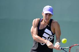 Tennis olympics @tu with andrea petkovic, angelique kerber, juergen melzer and many more. Andrea Petkovic Shows Impressive Muscle As She Hits A Backhand During Practice Leading Up To The Miami Open Tennis Garbine Muguruza Tennis Tournaments Tennis