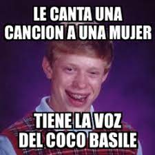 Cristiano ronaldo is a great human player. Meme Bad Luck Brian Le Canta Una Cancion A Una Mujer Tiene La Voz Del Coco Basile 706236