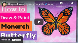 Tachinid flies (monarch caterpillar parasite) trichogramma wasps (monarch egg parasite) more. How To Paint A Butterfly Easy Beginner Step By Step Tutorial
