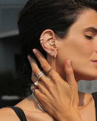 A full Malka Jewelry look wearing the New Tony Ring!