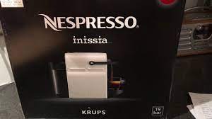 We apologise but due to a technical error we are unable to complete your request. Nespresso By Krups Inissia Coffee Machine Review Youtube