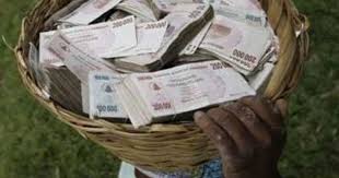 Zimbabwe Is Paying Its Citizens 5 For 175 000 000 000 000 000 Zimbabwe Dollars Hyperinflation Zimbabwe Decorative Wicker Basket