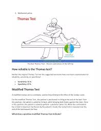 Image result for Thomas Test