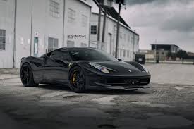 4.6 out of 5 stars. All Black Ferrari 458 Featuring Yellow Calipers Carid Com Gallery