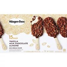I spent a lot of time in the car this past weekend, traveling from nyc to dc and back. Haagen Dazs Ice Cream Bars Vanilla Milk Chocolate Almond Bar 15 Ct No Gmo Ingredients No Rbst Gluten Free Sandwiches Bars Plaza Extra East