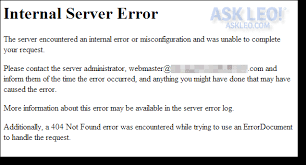 What to check if your site is down? What S An Internal Server Error And How Do I Fix It Ask Leo