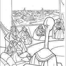 One page has a 1 orange mark on the border. Star Wars Coloring Pages Jedi Coloring And Drawing