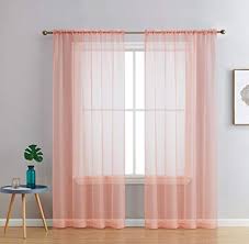Soft peach color walls for sophisticated interior look. What Curtains Go With Blue Walls Inc 10 Examples Homenish