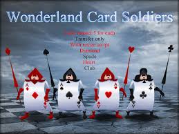 The queen of hearts soldiers will really make your alice in wonderland birthday party stand out! Second Life Marketplace Alice In Wonderland