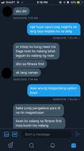 Pilyong sabi ni kuya sabay ipinasok ang kamay ko sa loob ng shorts niya at nahawakan ko ang naninigas niyang burat. Netizen Posts His Conversation With His Kuya Who Got Angry For Calling Him Sir Dailypedia