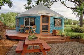 The yurt rental, iirc, includes the area surrounding if you'd like to add a tent. 5 Yurt Kits For Modern Nomads
