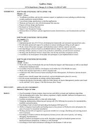 Software Engineer Developer Resume Samples Velvet Jobs