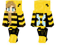 View, comment, download and edit bee boy minecraft skins. Bee Girl Minecraft Pe Skins