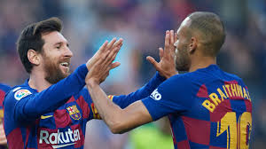 Patia braithwaite is a writer and editor who joined self in may 2019. Barcelona S Braithwaite I Won T Wash My Kit After Messi Hug Football News Central