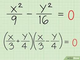This means that the two oblique asymptotes must be at y = ± (b / a) x = ± (2/3) x. How To Find The Equations Of The Asymptotes Of A Hyperbola