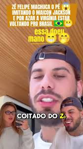 Zé Felipe imita Michael Jackson e machuca pé