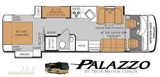 Motorhome Rv Reviews Bunk House Floor Plans Camper Flooring
