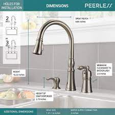 Single handle black pull out kitchen faucet swivel sink taps with mixer sprayer. P88105lf Sssd Single Handle Pull Down Kitchen Faucet