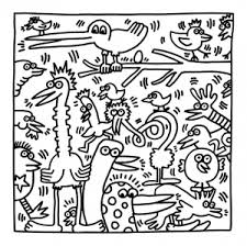 An introduction was given, including information about keith haring's artwork (i have a book and several images in my room already). Keith Haring Free Printable Coloring Pages For Kids Page 2