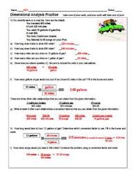 Topic 2 1 dimensional analysis worksheet ivy s chemistry blog this quizworksheet will test your knowledge of dimensional analysis by requiring you to answer questions and solve problems involving various conversion. Dimensional Analysis Two Introductory Worksheets And A Super Challenge Problem