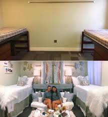 In just a few hours time we turned our daughter's dorm room from a super basic before to a stylish, comfy after that feels like home to her! Amazing Dorm Room Makeovers In 2017 See The Before And After Photos