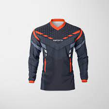 Kaos lengan panjang soft reaktif tuton polos katun combed 30s warna abu gelap misty. Baju Kaos Jersey Sepeda Motocross Trail Lengan Panjang Racing 4 Shopee Indonesia