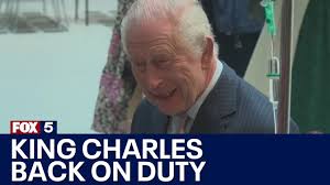 King Charles resumes public duty