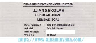 Soal us ips sd 2021. Latihan Soal Ujian Sekolah Us Ips Sd Mi Tahun 2022 2023 Jelajah Informasi Pendidikan Jelajah Informasi