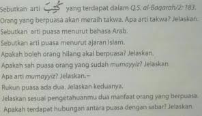Yuk kita simak syarat dan ketentuan puasa puasa adalah ibadah yang dilakukan untuk allah swt sejak terbit fajar kedua sampai terbenam rukun puasa adalah ketentuan yang harus dipenuhi dalam melakukan suatu pekerjaan/ibadah. Tolong Bantu No 1 10yang Asal Asalan Siap Siap Akunnya Aku Ban Brainly Co Id